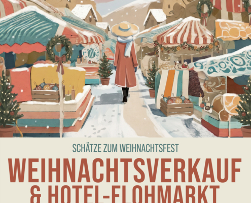 Weihnachtsverkauf & Hotel-Flohmarkt