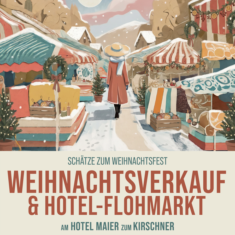 Weihnachtsverkauf & Hotel-Flohmarkt