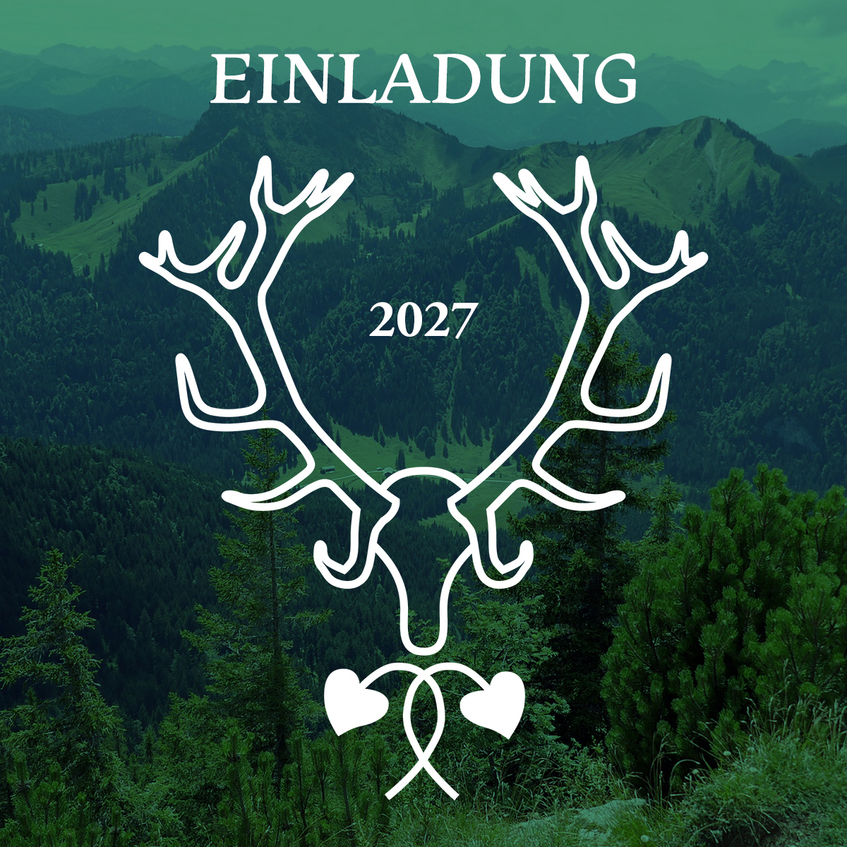 Hubertusfeier 2027 Einladung